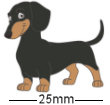 Dachshund Sausage Dog Badge