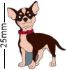 Chihuahua Dog Badge