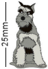 Schnauzer Dog Badge