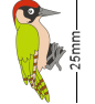 Woodpecker Badge