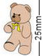 Teddy Bear Badge