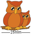Two Owls Badge