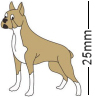 Boxer Dog Badge